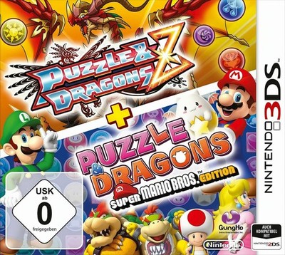 Puzzle & Dragons Z + Puzzle & Dragons: Super Mario Bros. Edition 3DS Neu & OVP