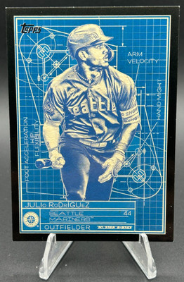 2024 Topps Series Julio Rodriguez Superstar Blueprint Black #SB-20 SP /299