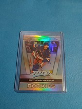 2025-26 MVP Silver Collection Hockey. Matthew Robertson. Rookie Card. #261.