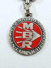 Keychain - The Biscuit Masters United - 1960s - Augis Enamelled Metal