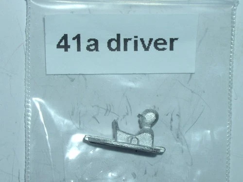 Replica diecast driver for Lesney Matchbox 41a Jaguar D-Type Racing Car (1957)