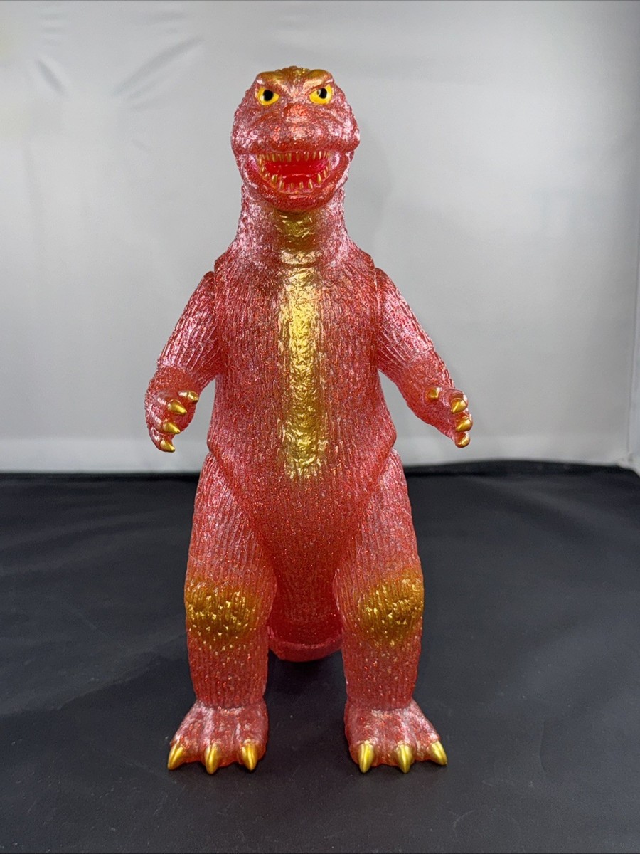 GIGABRAIN 9” GODZILLA 1965 RED GLITTER Invasion Of Astro-Monster