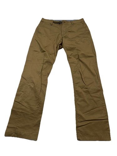 Outdoor Research Biff Pants Mens 32X31 Tan Belted Cotton Stretch Hiking Chino