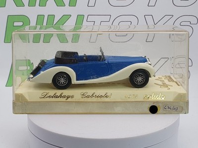 Delahaye Cabriolet Solido 1/43 White