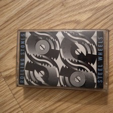 Rolling Stones    Steel Wheels Cassette 1989 Rock Mick Jagger