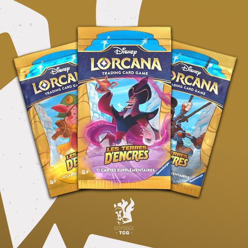 Lorcana – Booster VF Chapitre 3 : Les Terres d’Encre