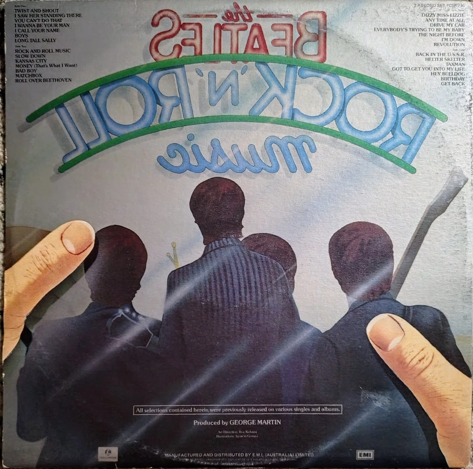 The Beatles - 'Rock 'N' Roll Music' LP VINYL (1976) First Press- NEAR MINT - Image 2 of 4