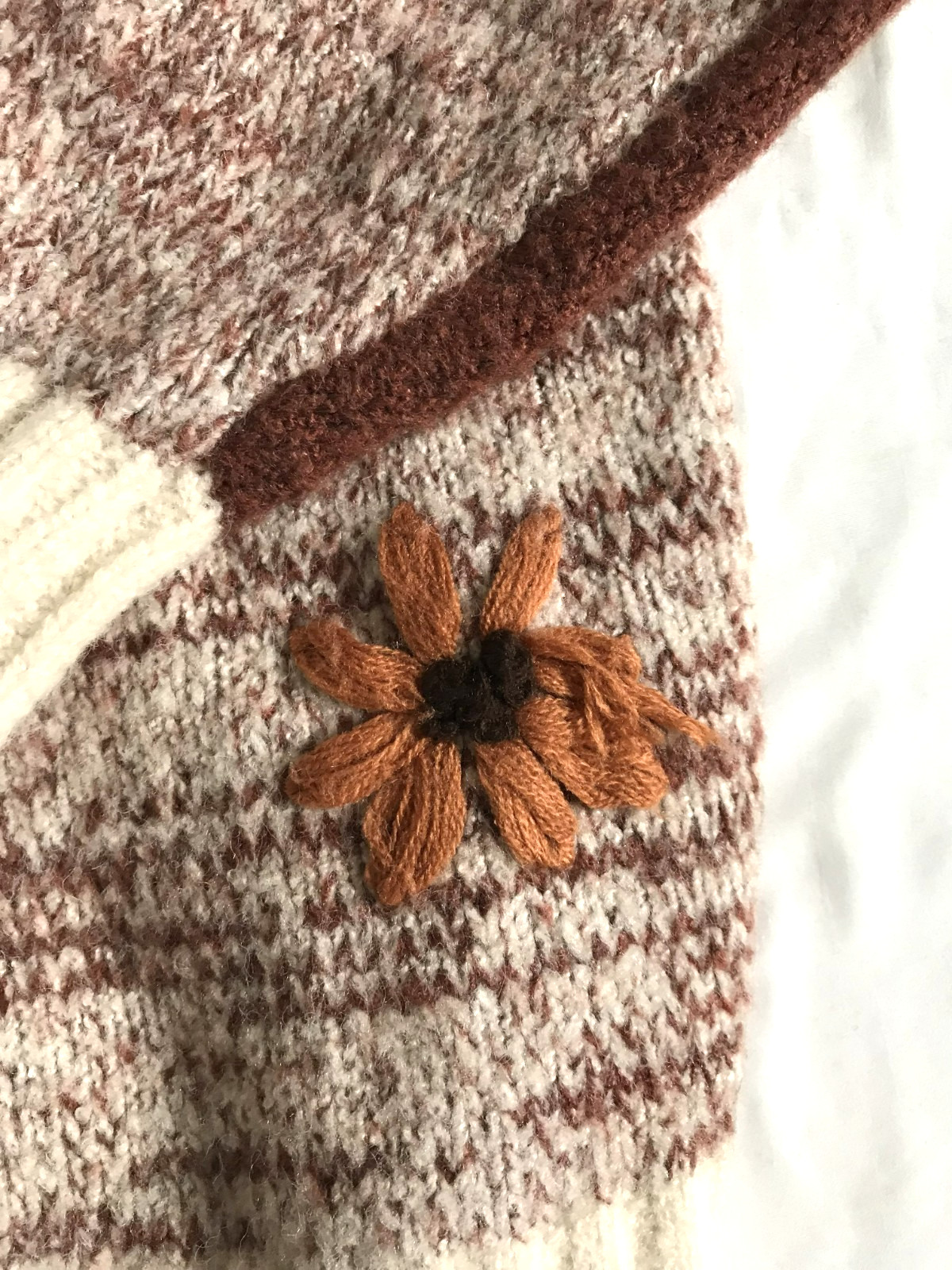 Luna Ivy Gramacore Cardigan Chunky Cottage Floral… - image 4