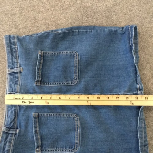 Thereabouts Girls Sz 16 Denim Jean Colorful Button Skirt Adjustable - Picture 13 of 14