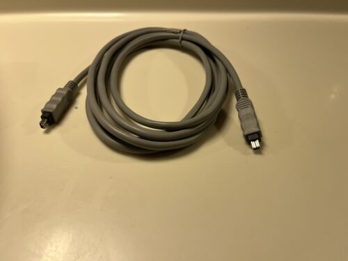 DINIC Firewire IEEE-1394 DV Cable 4 to 4 pin - 3m - DV Out to Laptop FW44-3 - Picture 3 of 4