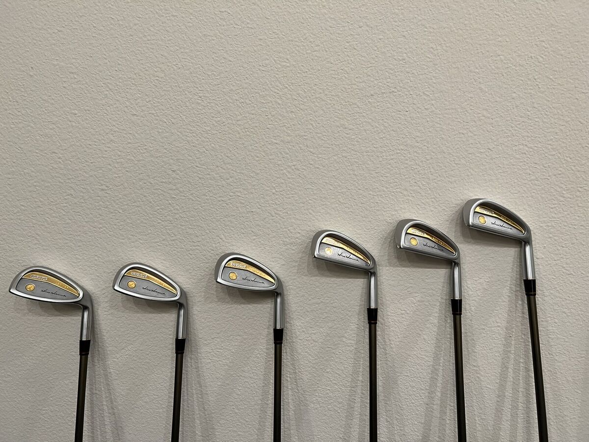 HONMA LB-606 4-STAR 24k Gold 6PC R-FLEX IRONS SET GOLF CLUBS HONMA LB-606 4-STAR 24k Gold 6PC R-FLEX IRONS SET GOLF CLUBS