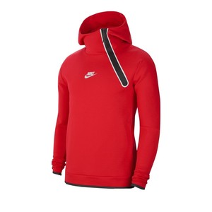 Nike Sportswear Tech Fleece Hoodie Jacket Mens Large Red Side Zip CU4493 657 194498716298 | eBay