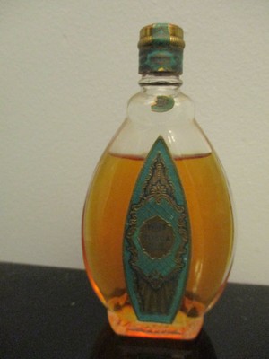 Vintage Estate 4711 Eau de Cologne Glass Scent Perfume Bottle Old Paper Label!
