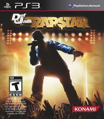 Def Jam Rapstar - Playstation 3 PS3 NO MIC RESURFACED AND TESTED
