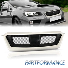Front Grille Sport White Fit 2012- 2014 Subaru Impreza J1010FJ000 J1010FJ010I9