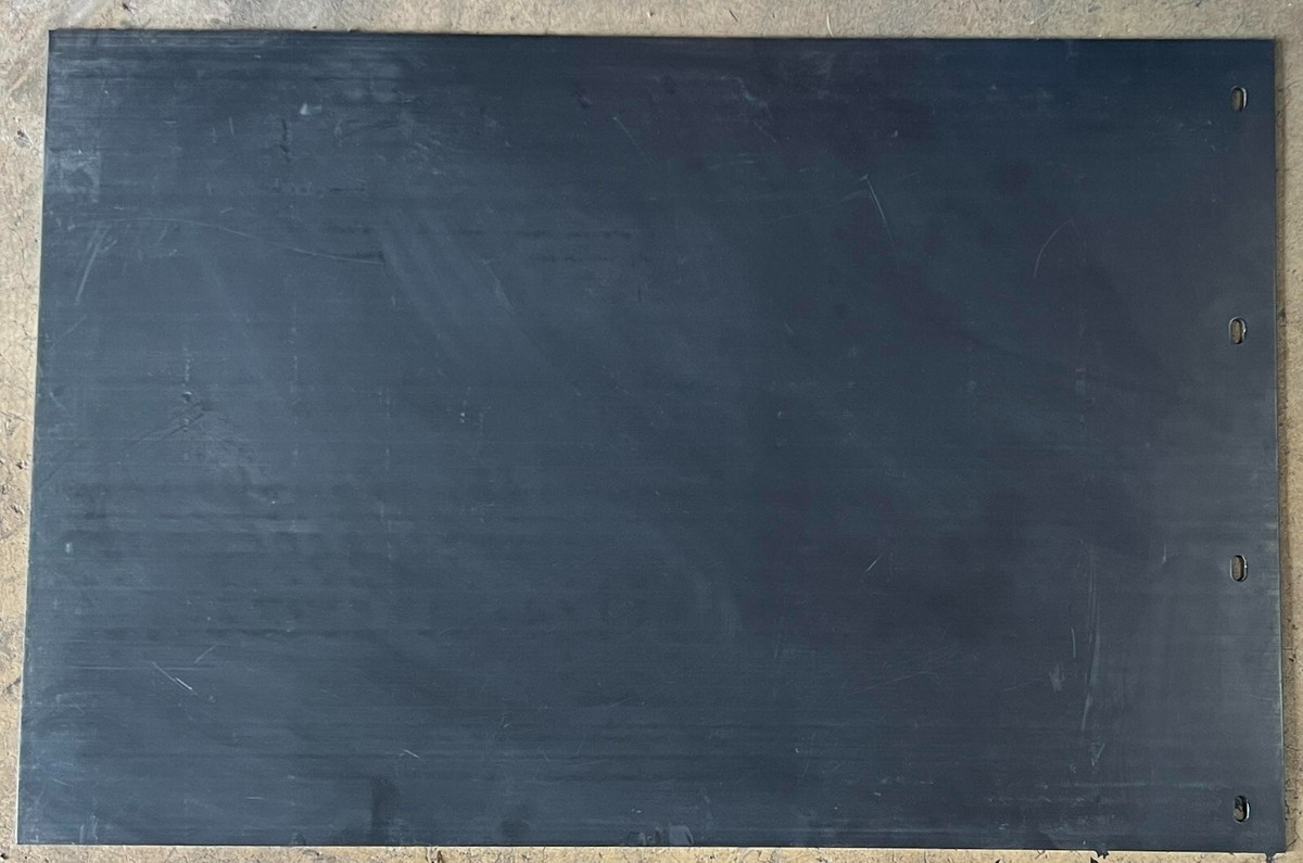2430PSB Genuine Globetech Manufacturing Black Mudflap 24X 30 X 3