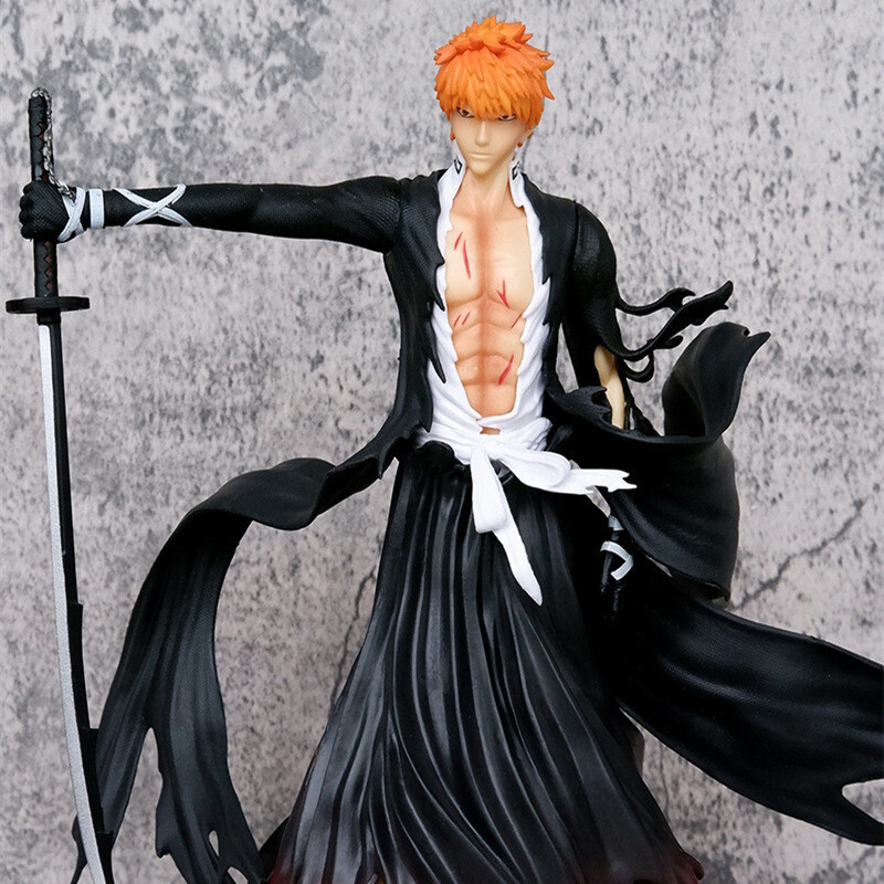  ANIME HEROES - Bleach - White Ichigo Action Figure : Everything  Else