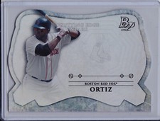 David Ortiz 2014 Bowman Platinum Cutting Edge Stars Die-Cut Insert Red Sox