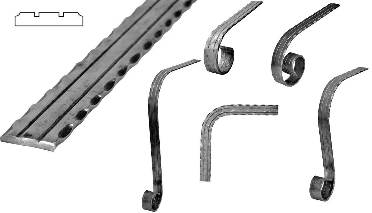 Treppenhaus-Handlauf Aus Metall, Für Innen- Und Au Produktbild-Vorschau 13