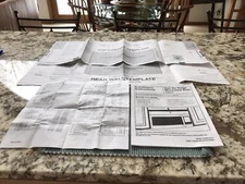 Genuine GE Cafe Over The Range  Microwave Oven Installation Instructions CVM2072