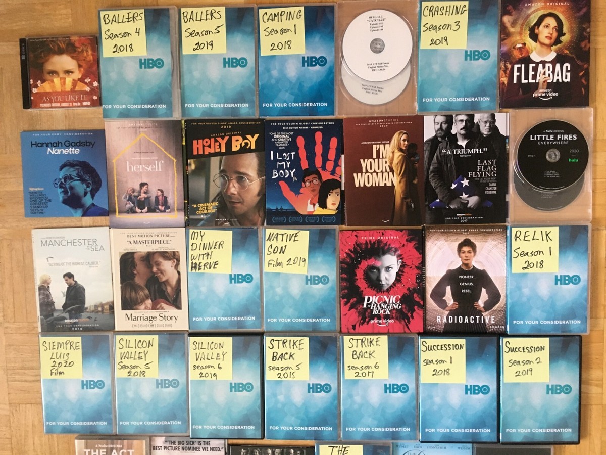 NETFLIX AMAZON HULU HBO Various FYC DVD Complete Seasons