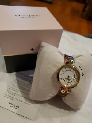 Kate Spade-Leopard print reversible watch KSW1637_200?$mobileProductV3$ main image 2