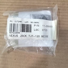 Nexus 11-09993 Jack TJT-120 Housing Beige FAP 08-18