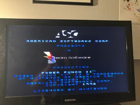 NES Cartridge Power Punch II (1992) (Punch Out Sequel) TESTED WORKS RARE 3-screw