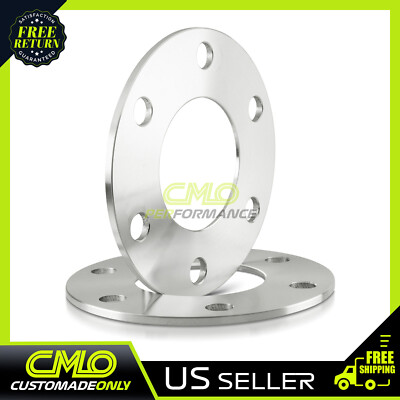 2pc 5mm (3/16'') Hubcentric Wheel Spacers 6x114.3 For Frontier Xterra Pathfinder