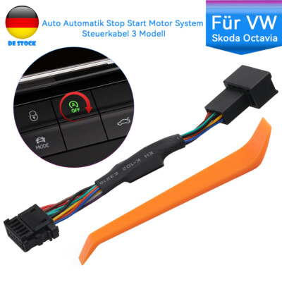 Automatischer Start Stop System Eliminator Stecker Kabel Für VW Skoda Octavia DE