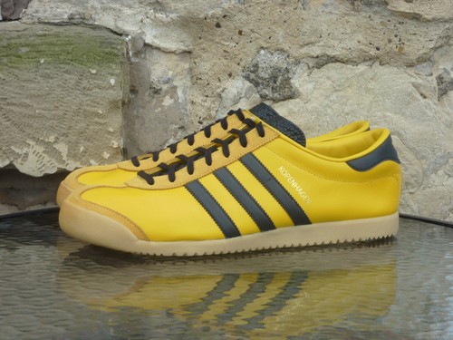 2011 Adidas Kopenhagen UK11 US11.5 Yellow Black City Series OG CW Rare  Originals | eBay