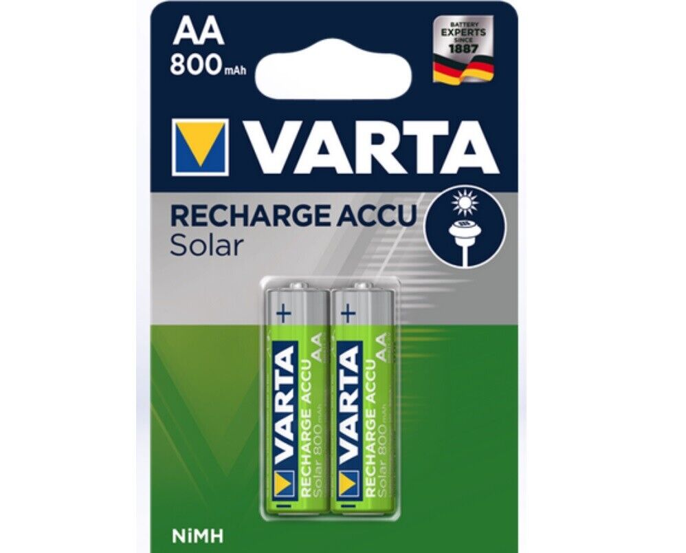 Thumbnail - 2 X Varta Aa Recharge Akku Batterie 800mah Nickel-metall-hydrid (nimh)