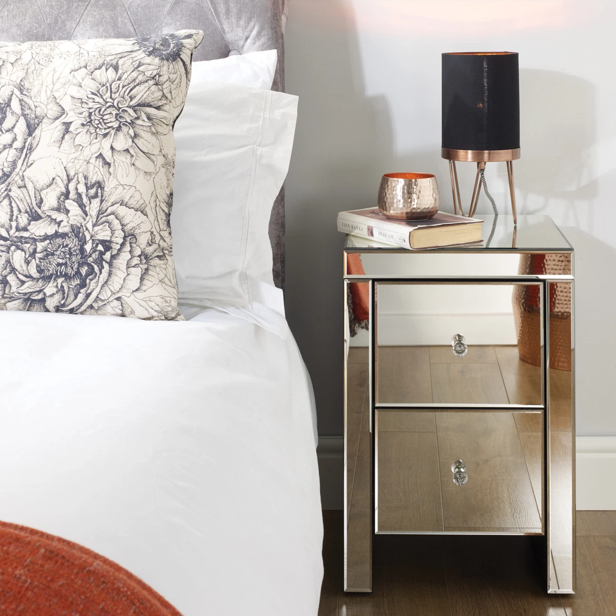 Glam bedside table deals