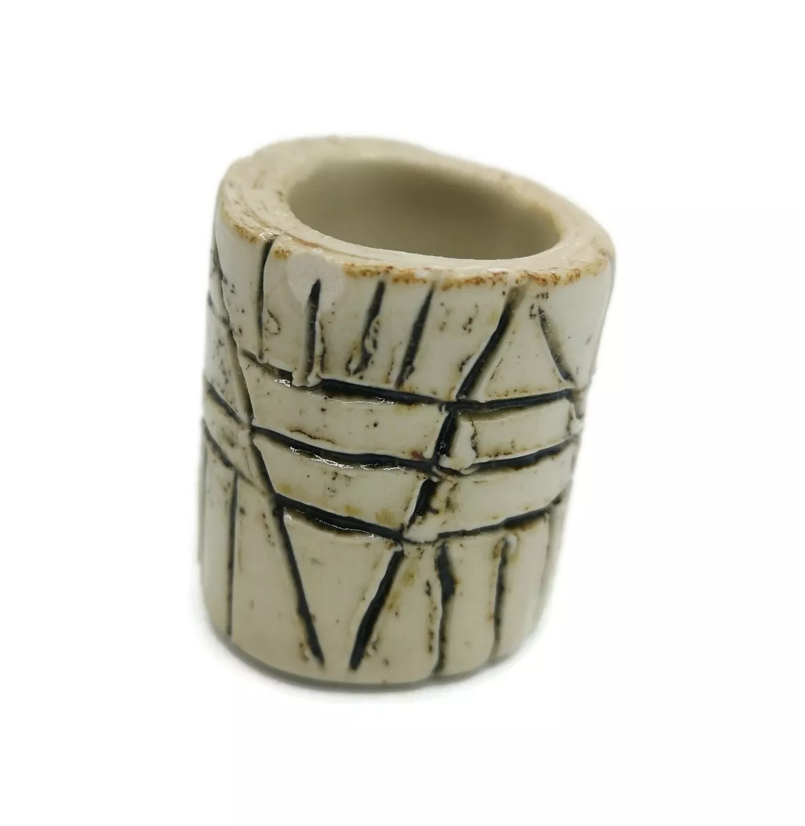Handmade ceramic beads deals