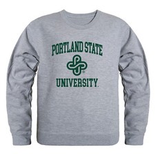 Portland State University Vikings PSU Seal Crewneck Sweatshirt Sweater