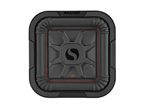 KICKER 46L7T84 8" SQUARE SUB DUAL VOICE COIL 4 OHM