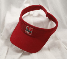 Nebraska, Huskers, Top of the World, visor, red, adjustable, embroidered