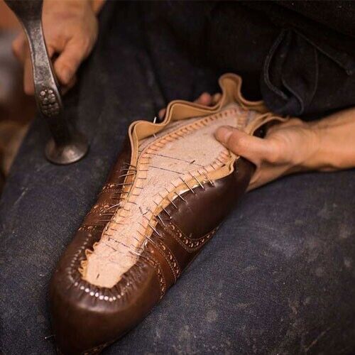 Handmade Beige Suede Leather Boots Jodhpur Boot For Men, Ankle Boots Camel color - Picture 8 of 9