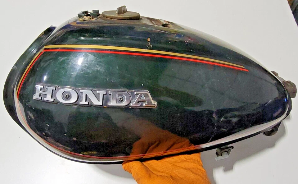 Gas Fuel Petrol Tank 1980 Honda CM200 Twinstar CM200T 200 - Image 3 of 4