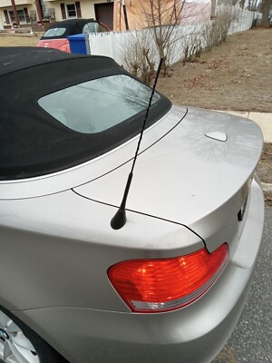 16'' Black Fuba Antenna Mast Rod Power Radio AM/FM for BMW 1-Series 2004-2013 New