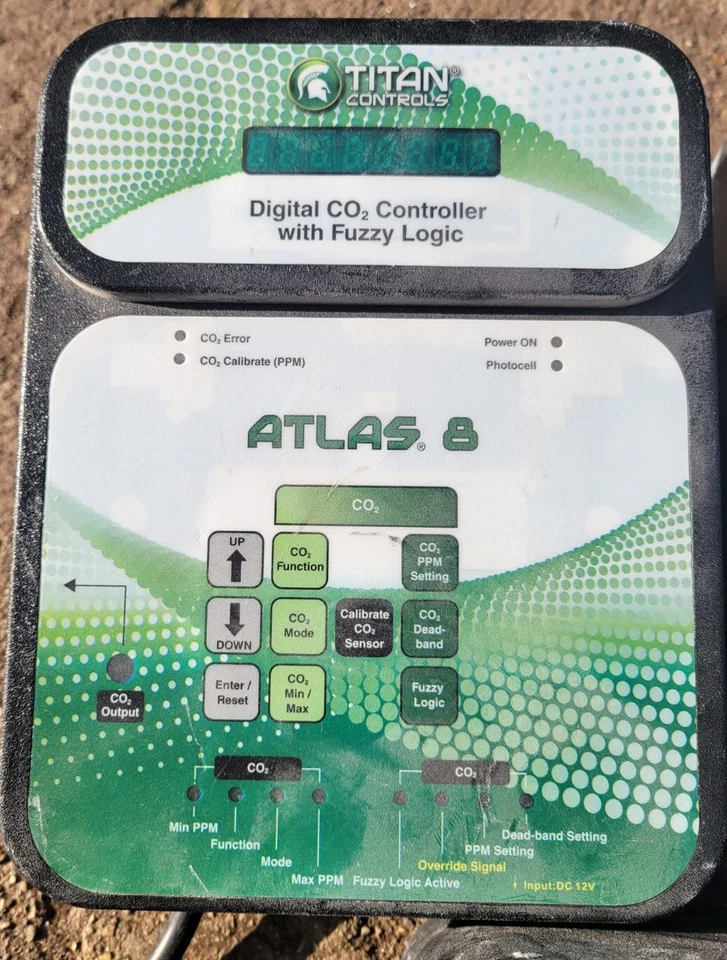 (3) Titan Controls Atlas 8 Digital CO2 Controller w/ Fuzzy Logic 120V 15A - Image 2 of 3