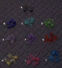 Game Boy Advance SP Replacement Set Of Buttons And Triggers-Pick Clear Color 