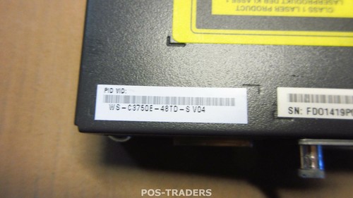 Cisco WS-C3750E-48TD-S V04 Catalyst GIGABIT Switch 48x 10/100/1000 INCL 1x GBIC - Afbeelding 4 van 4