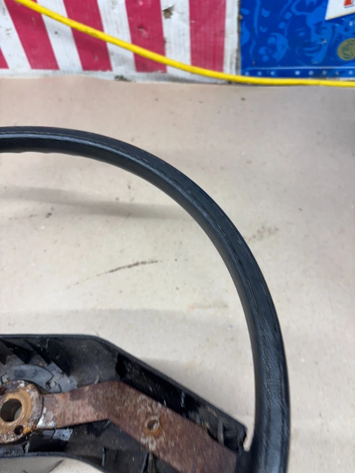 1974 75 1976 77 F100 F150 Maverick Mustang Torino Steering Wheel Oem THIN NICE - Image 4 of 4