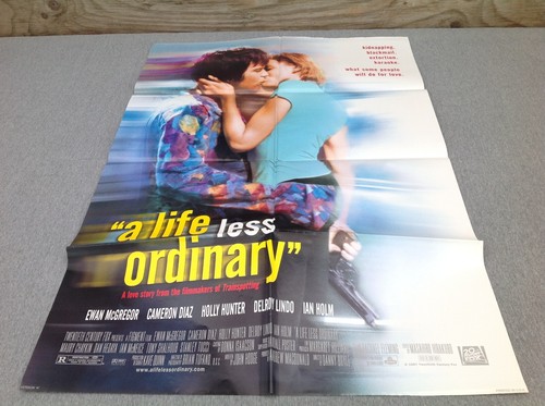 1997 A Life Less Ordinary Original Movie House Full Sheet Poster