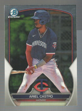 Ariel Castro 2023 Bowman Chrome Draft #BDC-150 Minnesota Twins