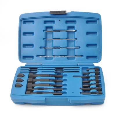 M8 & M10 Glow Plug Electrodes Removal Extracting Plugs Tool Tools Set Kit Repair - Image 1 of 4