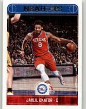 2017-18 Hoops Jahlil Okafor #7 Philadelphia 76ers