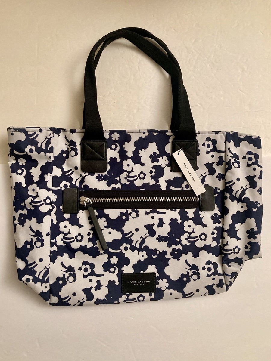 Marc Jacobs Large Multi Blue & White Floral Tote Bag (NIB