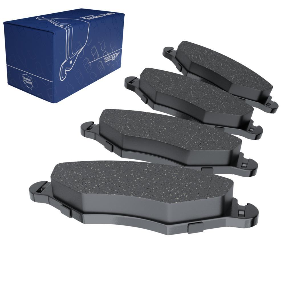 Jeu De 4 Plaquettes De Frein Avant ABS Pour Peugeot 206 - Essence 1998, Neuf Original